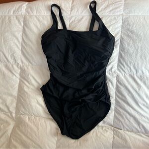 Athleta Black One Piece Swimsuit